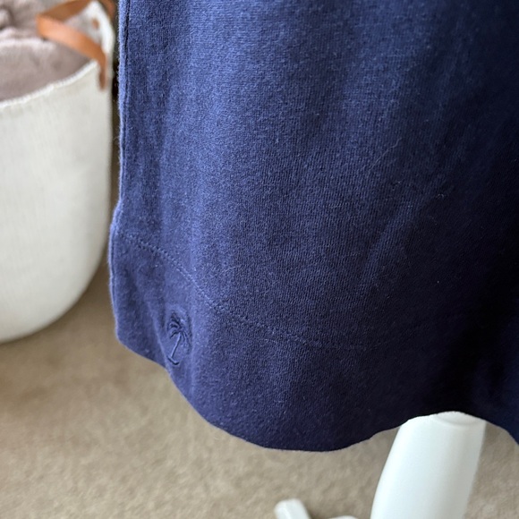 Navy Racerback Tank Dress - Picture 3 of 9